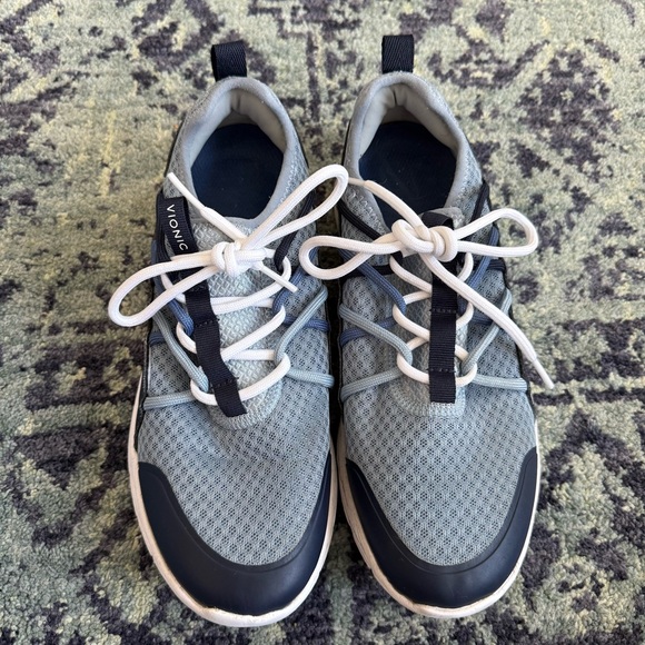Vionic Shoes - Navy Blue Women’s Vionic Sz 9 Zeliya Oxford Fabric Comfort Tennis Shoes Casual